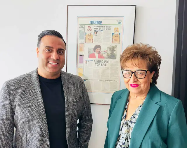 Nick Dossa with partners at Vegas Auto Gallery